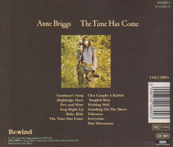 ANNE BRIGGS/The Time Has Come(Used CD) (1971/2nd) (アン・ブリッグス/UK)