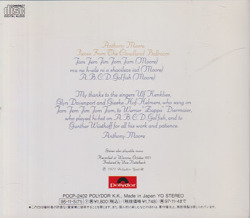 ANTHONY MOORE/Pieces From The Cloudland Ballroom(クラウドランド・ボールルーム)(Used CD) (1971/1st) (アンソニー・ムーア/UK)