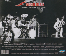 AEROBLUS/Archivos Archivos Secretos: Capturados Vivos en Buenos Aires 1977 (1977/Live) (エアロブルス/Argentina)