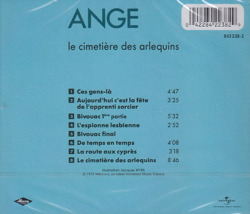 ANGE/Le Cimetiere Des Arlequins (1973/2nd) (アンジュ/France)