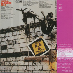 AREA/Caution Radiation(汚染地帯) (1974/2nd) (アレア/Italy)