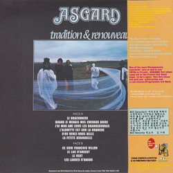 ASGARD/ASGARD/Tradition & Renouveau(Used CD) (1978/2nd) (アスガール/France)