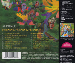 AUDIENCE/Friend's Friend's Friend: Expanded Edition (1970/2nd) (オーディエンス/UK)