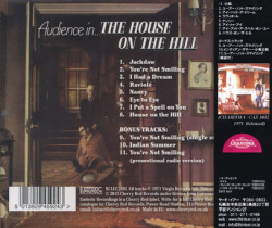 AUDIENCE/The House On The Hill: Expanded Edition (1971/3rd) (オーディエンス/UK)