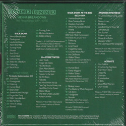 BACK DOOR/Vienna Breakdown: The Recordings 1971-1976(5CD Box) (1971-76/Comp.) (バック・ドア/UK)