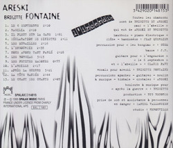 BRIGITTE FONTAINE,ARESKI/L'incendie (1973/5th) (ブリジット・フォンテーヌ,アレスキ/France)