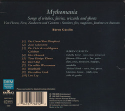 BAREN GASSLIN/Mythomania: Songs Of Witches, Fairies,...(Used CD) (1982/6th) (ベーレン・ゲスリン/German)