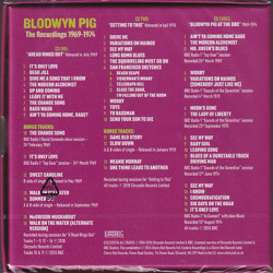 BLODWYN PIG/The Recordings 1969-1974(3CD Box) (1969-74/Comp.) (ブロードウィン・ピッグ/UK)