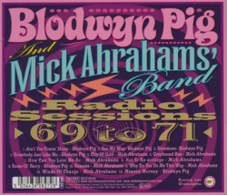BLODWYN PIG/Radio Sessions 69 To 71 (1969-71/Live) (ブロードウィン・ピッグ/UK)