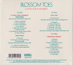 BLOSSOM TOES/If Only For A Moment: 3CD Edition (1969/2nd) (ブロッサム・トゥズ/UK)