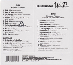 B.B. BLUNDER/Workers Playtime: 2CD Expanded Edition (1971/only) (Ｂ.Ｂ.ブランダー/UK)