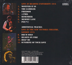 BAKER GURVITZ ARMY/Live 1975 (1975/Live) (ベイカー・ガーヴィッツ・アーミー/UK)