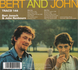 BERT JANSCH & JOHN RENBOURN/Bert And John(After The Dance) (1966/only) (バート・ヤンシュ＆ジョン・レンボーン/UK)