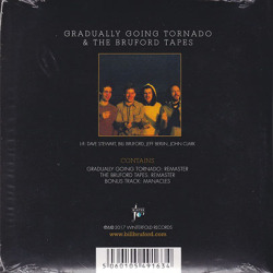 BRUFORD/Gradually Going Tornado + Bruford Tapes(2CD) (1979+80/2nd+Live) (ブルーフォード/UK)