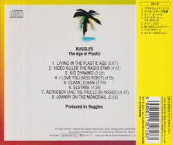 BUGGLES/The Age Of Plastic(ラジオスターの悲劇)(Used CD) (1980/1st) (バグルズ/UK)