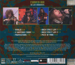 CURVED AIR/The Lost Broadcasts (1971/DVD) (カーブド・エアー/UK)