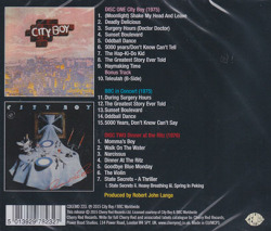 CITY BOY/Same + Dinner At The Ritz(2CD) (1976/1+2th) (シティ・ボーイ/UK)