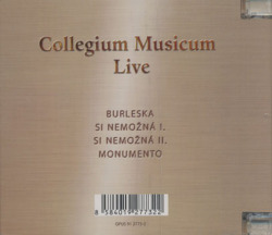 COLLEGIUM MUSICUM/Live (1973/3rd) (コレギウム・ムジカム/Slovak)