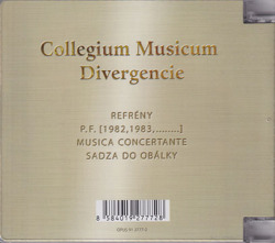 COLLEGIUM MUSICUM/Divergencie (1981/7th) (コレギウム・ムジカム/Slovak)