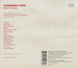 CAMBERWELL NOW/All's Well(オールズ・ウェル) (1982-86/Comp.) (キャンバーウェル・ナウ/UK)