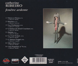 CATHERINE RIBEIRO/Fenetre Ardente(Used CD) (1993/6th) (カトリーヌ・リベロ/France)