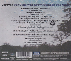 CARAVAN/For Girls Who Grow Plump In The Night (1973/5th) (キャラヴァン/UK)