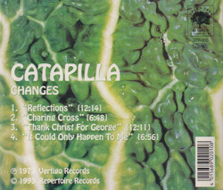 CATAPILLA/Changes(Used CD) (1972/2nd) (キャタピラ/UK)