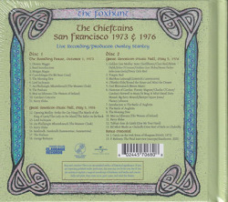 THE CHIEFTAINS/The Foxhunt: San Francisco 1973 & 1976(2CD) (1973&76/Live) (ザ・チーフタンズ/Ireland)