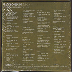 COLOSSEUM/Elegy: The Recordings 1968-1971(6CD Box) (1969-71/Comp.) (コロシアム/UK)