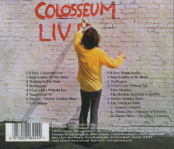 COLOSSEUM/Live: 2CD Expanded Edition (1971/Live) (コロシアム/UK)