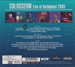 COLOSSEUM/Live At Rockpalast 2003: 2CD+DVD (2003/Live) (コロシアム/UK)