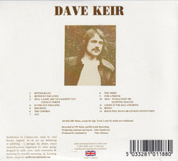 DAVE KEIR/Same (1976/1st) (デイヴ・キール/UK)