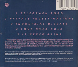 DIRE STRAITS/Love Over Gold(Used CD) (1982/4th) (ダイアー・ストレイツ/UK)