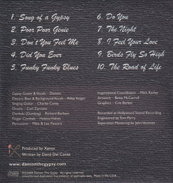 DAMON/Song Of A Gypsy(Used CD/Paper-Sleeve) (1968/1st) (デイモン/USA)