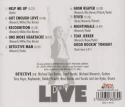 DETECTIVE/Live (1978/Unreleased Live) (ディテクティヴ/UK,USA)
