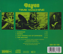DZYAN/Time Machine (1973/2nd) (ジャーン/German)