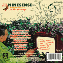 ELTON DEANS NINESENSE/Happy Daze + Oh! For The Edge (1976+77/1+2th) (エルトン・ディーンズ・ナインセンス)