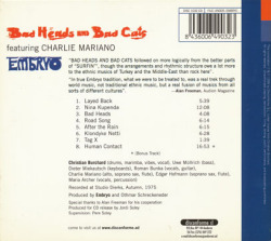 EMBRYO/Bad Heads And Bad Cats(Used CD) (1976/8th) (エンブリオ/German)