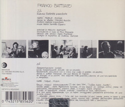 FRANCO BATTIATO/Same(Za)(Used CD) (1977/6th) (フランコ・バッティアート/Italy)