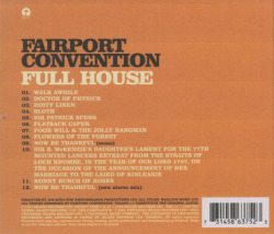 FAIRPORT CONVENTION/Full House (1970/5th) (フェアポート・コンヴェンション/UK)