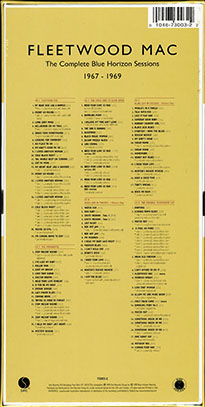 FLEETWOOD MAC/The Complete Blue Horizon Sessions 1967-1969