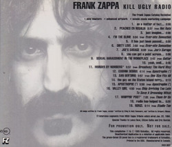 FRANK ZAPPA/Kill Ugly Radio(Used CD) (1970s-90s/Comp.) (フランク・ザッパ/USA)