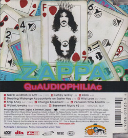 FRANK ZAPPA/QuAUDIOPHILIAc(Used DVD-Audio) (1960-70s/Comp.) (フランク・ザッパ/USA)