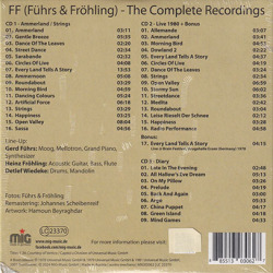 FUHRS & FROHLING/The Complete Recordings(3CD) (1978-81/Comp.) (フュアース＆フレーニング/Switz)