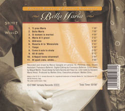 FRATELLI MANCUSO & ANTONIO MARANGOLO/Bella Maria(Used CD) (1997/only) (フラテッリ・マンクーソ＆アントニオ・マランゴーロ/Italy)