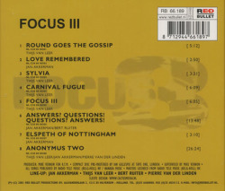 FOCUS/Focus III(Used CD) (1972/3rd) (フォーカス/Holand,UK)
