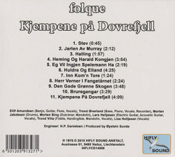 FOLQUE/Kjempene Pa Dovrefjell (1975/2nd) (フォルケ/Norway)