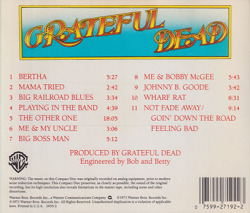 THE GRATEFUL DEAD/Grateful Dead(Skull & Roses)(Used CD) (1971/6th) (グレイトフル・デッド/USA)