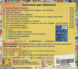 GABRIELE INGLESE & PAOLO NANNETTI/Lavorare Per Distrarsi (2023) (ガブリエレ・イングレーゼ＆パオロ・ナネッティ/Italy)