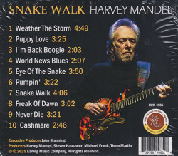 HARVEY MANDEL/Snake Walk (2025/20th) (ハーヴェイ・マンデル/USA)